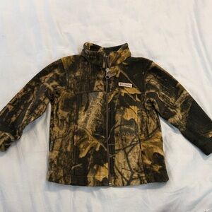Columbia Kids 18/24M Camouflage Fleece Jacket SEE DESCRIPTION